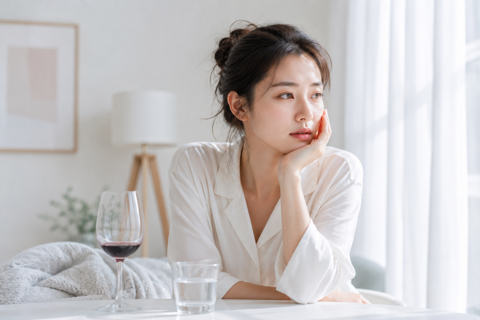 술 마신 다음 날 얼굴은 붓고 피부는 푸석한 이유